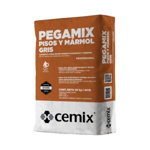 Pegamix Gris Proveex PEGAPISO CEMIX GRIS (Caja)